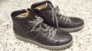 My favorite pair of shoes -- Nero Giardini leather trainers
